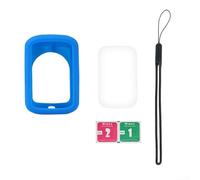 Yhenlovtt Coque de protection en silicone pour ordinateur de vélo C206 Pro, coque GPS résistante aux chocs, housse souple anti-rayures (bleu)