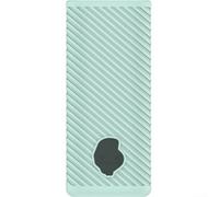 Yhenlovtt Coque en silicone résistante à la poussière et aux rayures, conçue pour s'adapter au modèle Skullcandy Dime (herbe verte)