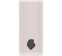 Yhenlovtt Coque en silicone sur mesure pour Skullcandy Dime garantit un accès complet à toutes les fonctions (mètres blanc)