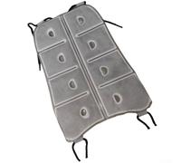 Yhenlovtt Coussin de sac à dos avec PCM et gilet d'extérieur portable pour randonnée, camping, barrière de refroidissement réglable pour le dos, (noir)