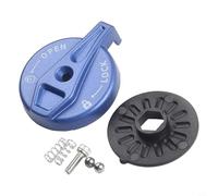 Yhenlovtt Couvercle de fourche de rechange pour fourche avant de vélo - Bleu - Pour verrouillage en alliage de zinc