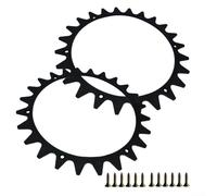 Yhenlovtt Crampons antidérapants en plastique robuste pour tondeuse Worx WR153E WR155E avec matériel de montage 225 mm de long