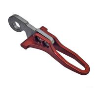 Yhenlovtt Crochet pliable en acier inoxydable pour selle de vélo et 360 vélos - pour alliage d'aluminium usiné CNC léger (titane)