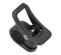 Yhenlovtt Crochet pliable en alliage d'aluminium avec cloche pour scooters électriques de 21,6 cm, compatible avec les modèles /1S/Pro, accessoire durable à suspendre (B sans fente en U)