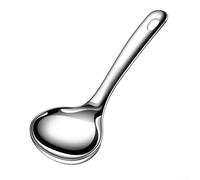 Yhenlovtt Cuillère à soupe en acier inoxydable 316 avec tête extra profonde, poignée ergonomique et finition polie miroir pour servir des soupes et des nouilles dans la cuisine