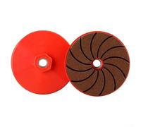 Yhenlovtt Disque de meulage intégré pour meuleuse d'angle, grain 50/100/200, meule abrasive émeri pour le polissage du métal, du carrelage, de la pierre, du bois et du plastique, préparation de la