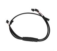 Yhenlovtt Éclairage électrique pour scooter Kukirin G3 et G3 Pro - Câble droit de 51 cm d'épaisseur B 4 mm Construction en plastique