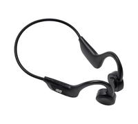 Yhenlovtt Écouteurs audio haute fidélité sans fil à conduction osseuse pour un style de vie actif (noir)