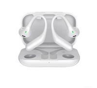 Yhenlovtt Écouteurs de traduction sans fil avec conversion vocale bidirectionnelle réelle pour 35 langues, compatibles avec et - Casque portable pour voyage et affaires (blanc)