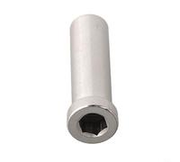 Yhenlovtt Écrou de boulon de pivot encastré en acier inoxydable pour étrier de frein de vélo avec trou de 10,5 mm, compatible avec les plaquettes de frein à disque fixes Sc (8 x 28 mm)