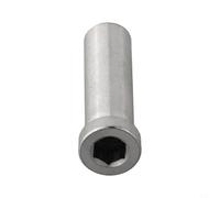 Yhenlovtt Écrou de boulon de pivot encastré en acier inoxydable pour étrier de frein de vélo avec trou de 10,5 mm, compatible avec les plaquettes de frein à disque fixes Sc (8 x 30 mm)