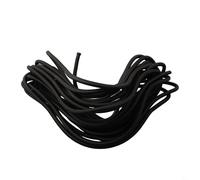 Yhenlovtt Élastique pour corde élastique pour bateau, remorque, kayak, planche de surf, 6 mm vers le bas, 10 m de long, noir, très résistant en latex de polyester de qualité marine