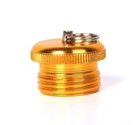 Yhenlovtt Embout de réparation pour canne à pêche, diamètre du filetage pour canne en alliage d'aluminium avec anneau de traction de 8,5 à 22 mm (16 mm)