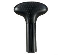 Yhenlovtt Embout de tige en PVC pour canoë droit de 24 mm - Kayak, canoë gonflable ou de rechange - Poignée en T pour canoë de canoë orientée vers l'utilisateur - Pour radeau (D)