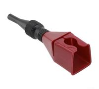 Yhenlovtt Entonnoir flexible en ABS pour un transfert rapide d'huile ou de liquide, remodelage pour joint étanche, convient pour voitures, camions (rouge)