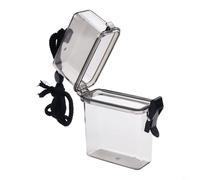 Yhenlovtt Étui de sport étanche avec lanière et boîte scellée pour kayak, rafting, natation et plongée - Gris, rouge, bleu, transparent (bleu)