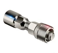 Yhenlovtt Extracteur de manivelle professionnel pour pédalier carré conique en acier au carbone compatible avec les vélos de montagne, comprend une douille de pédalier et un kit antidérapant (D) (A)