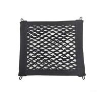 Yhenlovtt Filet en maille de moto avec nylon élastique haute résistance et durable pour crochets de cargaison, sacs de rangement pour une fixation sûre du coffre et de l'organisateur (25 x 20 cm)