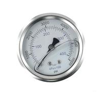 Yhenlovtt Filetage en alliage M14 x 15 pour jauge 0400 bar 6000 Rondelle de nettoyage en acier inoxydable D25 Haute pression Psi Accessoires