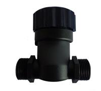 Yhenlovtt Filtre à débitmètre G3/4 avec maille en acier inoxydable 304 et couvercle magnétique, élimine le calcaire et la rouille