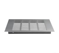 Yhenlovtt Grille d'aération rectangulaire en PVC pour améliorer l'environnement intérieur, intérieur et extérieur 150 x 250 mm