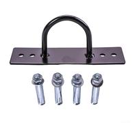 Yhenlovtt Hook Battle Plus Corde de fitness en métal robuste Fixation murale pour bandes d'entraînement avec 4 vis d'extension