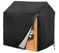 Yhenlovtt Housse de protection pour maisonnette de jeu en tissu Oxford résistant aux intempéries et aux UV facile à nettoyer - Abri extérieur (420D)