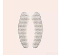 Yhenlovtt Housse de siège de toilette avec rembourrage en flanelle épaisse - Chaude, lavable et antidérapante - Pour le confort de la maison et de la salle de bain - Rose (blanc)