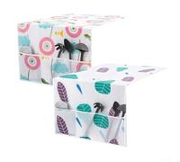 Yhenlovtt Housse en tissu Peva pour réfrigérateur avec poches 130 x 54 cm Housse anti-poussière latérale pour réfrigérateur pour sac de rangement à suspendre pour la maison Microw (A)