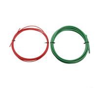 Yhenlovtt Kit de cintreuse de tuyau en cuivre intégré pour climatisation - Plastique PE rouge et vert - 6,35 mm - Résistant et réutilisable - Pour intérieur de canalisation CT-205 4 m