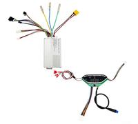 Yhenlovtt Kit de contrôleur d'affichage pour scooter électrique E9T 17 A 36 V 350 W en alliage d'aluminium résistant à l'usure et module de commande accessoire de rechange (ensemble de contrôles)