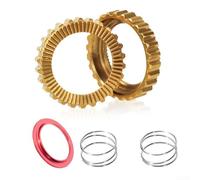 Yhenlovtt Kit de mise à niveau 60T pour vélo avec cliquet étoile en acier pour deux cliquets en acier de précision 20crmoti Mountain avec outil de rechange pour vélo et roue libre