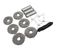 Yhenlovtt Kit de pièces de rechange compatibles Bot L10s Pro pour aspirateur principal côté ultra brosses serpillère robot ayant pour brosse D
