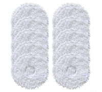Yhenlovtt Kit de serpillère compatible avec Eureka J12, pour aspirateur Ultra Robot, chiffon en microfibre doux, maintient les sols propres et hygiéniques (lot de 10)