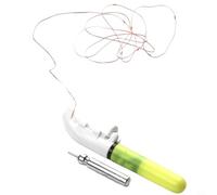 Yhenlovtt LED étanche avec nuit pour canne à pêche flotteur et électronique avec lumière lumineuse pour pêche de nuit, pointe compatible avec divers types de pêche R (7 lumières)