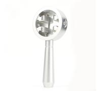 Yhenlovtt Levier café avec vapeur pour bouton en alliage compatible avec machine de finition de rechange Breville 878 Ser 870/875/876 en aluminium (argenté)