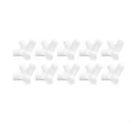 Yhenlovtt Lot de 10 connecteurs en T pour poteau de tente, raccords en plastique à 3 voies, diamètre intérieur 16 mm, connecteurs durables pour auvent et cadre de camping (T à 120 degrés)