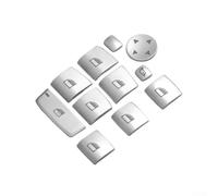 Yhenlovtt Lot de 11 enjoliveurs pour interrupteur de voiture, série F10, F16, 1, série 3, ascenseur, série 5, série 6, série X3, compatible F01, F12, F15