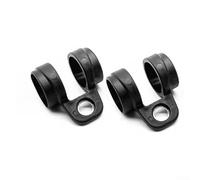 Yhenlovtt Lot de 2 sangles de débroussailleuse pour tondeuses à gazon et débroussailleuses, harnais de rechange en plastique avec boucle à levier, 26 mm ou 28 mm, noir (26 mm)