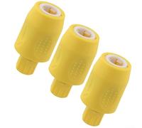 Yhenlovtt Lot de 3 connecteurs de tuyau de rechange, compatibles avec les pièces de nettoyeur vapeur Karcher-Puzzi 8/1 et 10/1 4.446-023.0 pour une performance de nettoyage améliorée