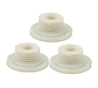 Yhenlovtt Lot de 3 huiles pour engrenages à vis sans fin pour tronçonneuses 2 temps 25 cc avec tronçonneuse chinoise 2500 3800 petite 38 cc en plastique robuste de rechange compatible