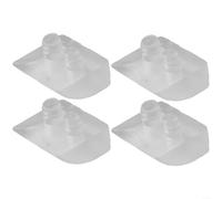 Yhenlovtt Lot de 4 chaussures de nettoyage de piscine pour kit d'entretien combiné compatibles avec Navigator AXV417WHP - Pièces de rechange pour aspirateur de piscine