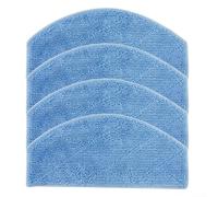 Yhenlovtt Lot de 4 chiffons de rechange pour aspirateur Laresar Mars 01 et pour robots Lubluelu SL68, disponibles en lots de quatre ou dix pièces chacun