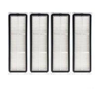 Yhenlovtt Lot de 4 filtres HEPA lavables pour aspirateur robot Xiaomi S40/OV81, filtre de rechange réutilisable pour le nettoyage de la maison, 2 ou 4 pièces