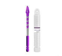 Yhenlovtt Lot de 4 forets en carbure de tungstène 6 mm, 8 mm, 10 mm, 12 mm, tige triangulaire pour mur, verre, bois, carrelage, 4 pièces, accessoires d'outils compatibles avec mandrin de 6,35 mm (6 mm