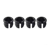 Yhenlovtt Lot de 4 trous de valve de vélo à manchon pour adaptateur Presta pour Schrader Conversion Réduction de la valve de jante Bagues en plastique pour pneus de vélo Compat