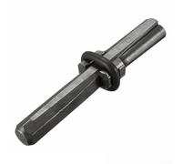 Yhenlovtt Lot de 5 cales de séparation pour foret SDS, outils de fendage de roche de 16 mm avec entretoises et foret, burins à béton et granit robustes pour maçonnerie, carrière, aménagement paysager