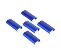Yhenlovtt Lot de 5 clips de contrepoids pour raquette de pickleball, 16 mm pour protection des bords avec absorption des chocs, optimiseur d'équilibre pour l'entraînement et la compétition (bleu)