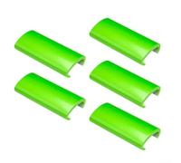 Yhenlovtt Lot de 5 clips de contrepoids pour raquette de pickleball, 16 mm pour protection des bords avec absorption des chocs, optimiseur d'équilibre pour l'entraînement et la compétition, vert