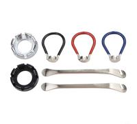 Yhenlovtt Lot de 6 clés à rayons de vélo en acier inoxydable pour réparation de vélo